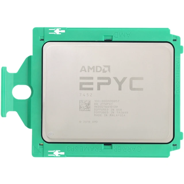 Alt view image 3 of 3 - AMD EPYC 7452 32C 2.35GHz 128M DDR4-3200 155W (Dell) (100-000000057) -R