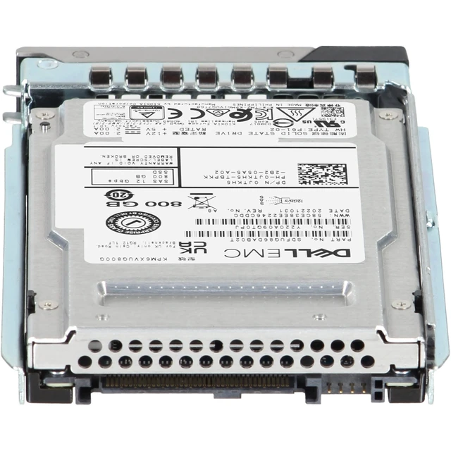 Alt view image 4 of 5 - (NOT FOR HOME PC!) JTKH5-CDN Dell 800GB 12/24Gbps SAS MU TLC 2.5 SSD KPM6XVUG800G