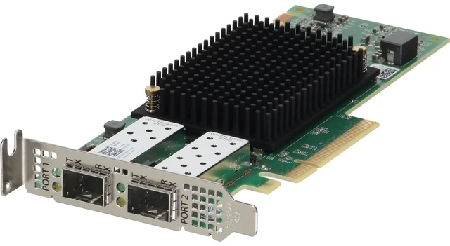 Main image of 39T9X Dell Emulex LPe36002 Dual 64Gb Fibre Channel HBA LP