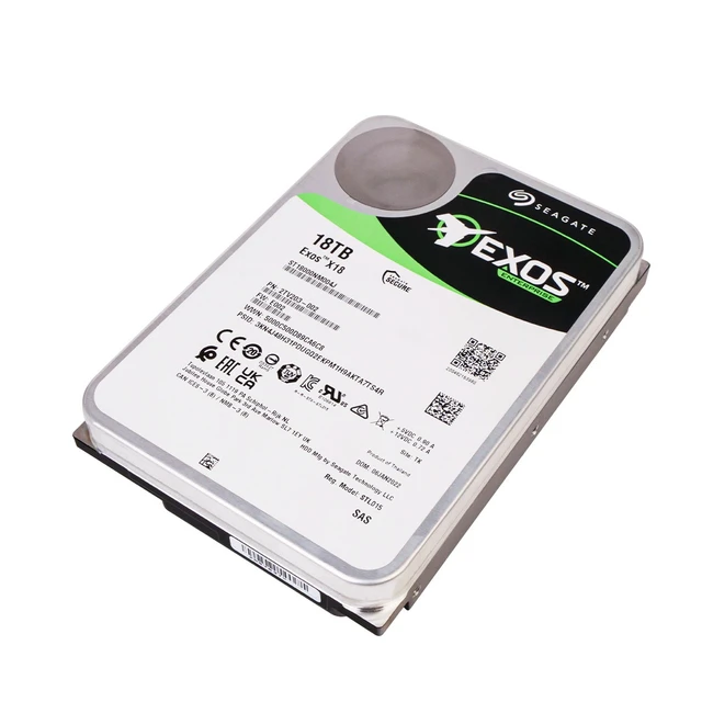 Alt view image 7 of 7 - (NOT FOR HOME PC!) Seagate Exos X18 18TB ST18000NM004J 7.2K RPM SAS 12Gb/s 512e 3.5" Enterprise HDD