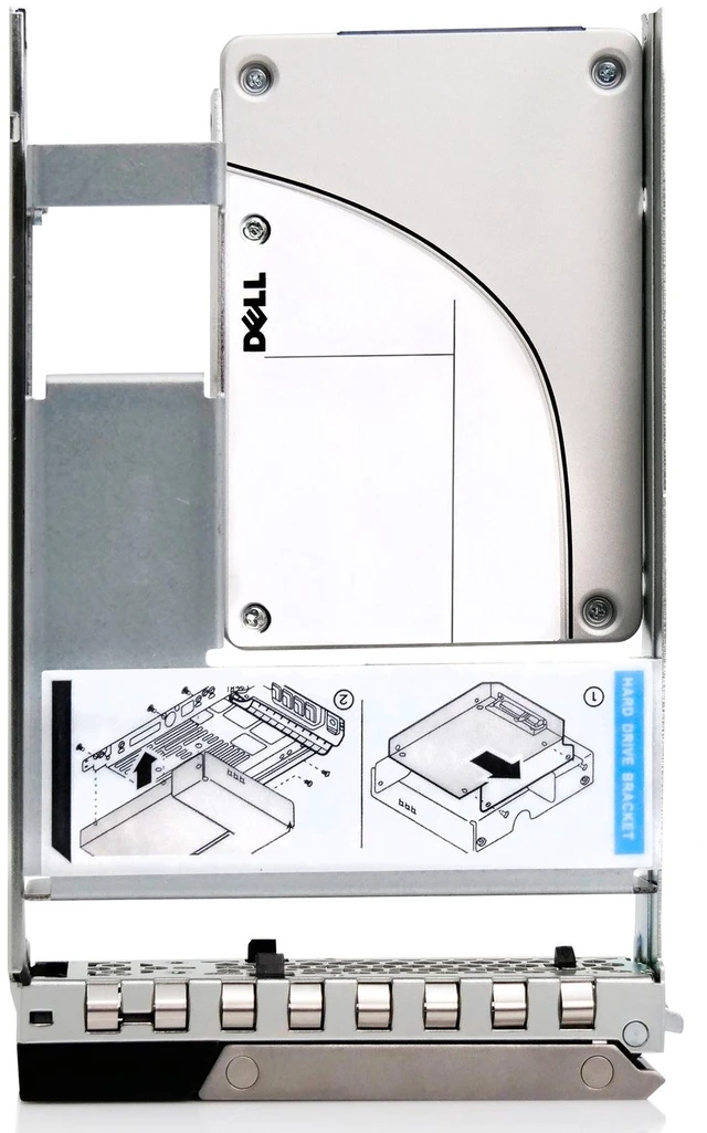 Main image of (NOT FOR HOME PC!) Dell 3.84TB SAS 12Gb/s 512e 3D TLC 1 DWPD 3.5" Enterprise SSD 0YW17N Hybrid G16