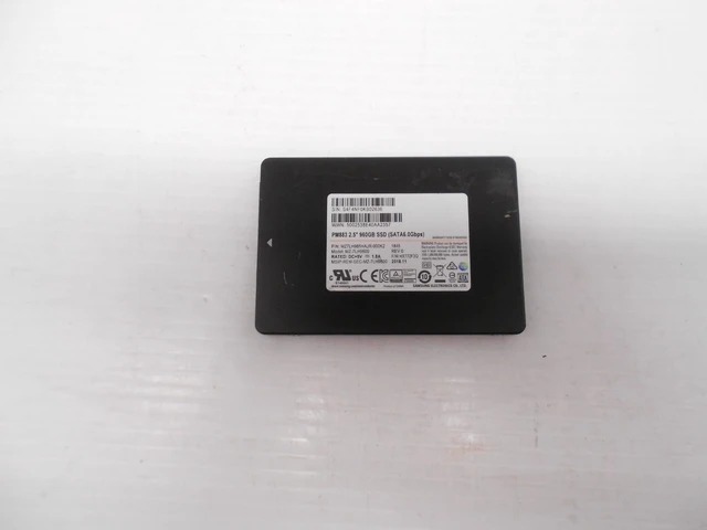 Main image of Samsung 960GB SSD SATA 2.5" Server PC Hard Drive PM883 MZ-7LH9600 Dell HP