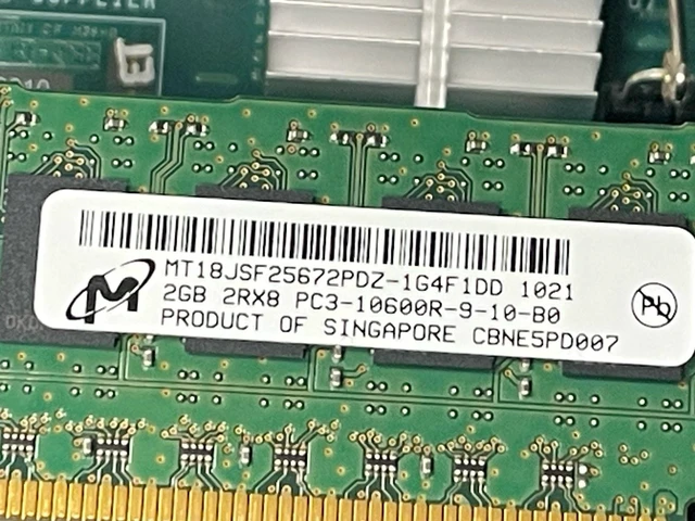 Alt view image 5 of 6 - O350 013-6216-002 SGI Compute Blade 2x Cpu INTEL X7542 2.66Ghz 32Gb Memory