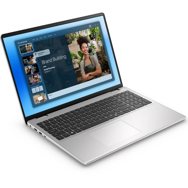 Alt view image 2 of 5 - Dell 16 16" WUXGA Touch Intel 7 150U 1.8 GHz 32 GB 1 TB SSD W11H Laptop, Silver