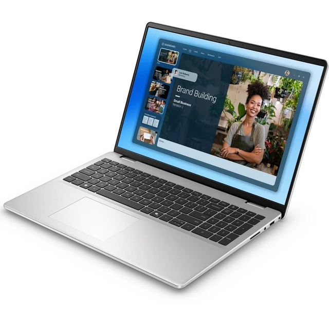 Alt view image 3 of 5 - Dell 16 16" WUXGA Touch Intel 7 150U 1.8 GHz 32 GB 1 TB SSD W11H Laptop, Silver