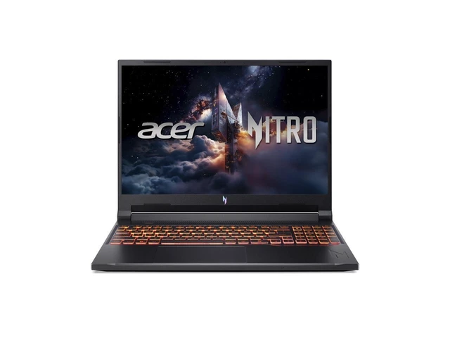 Alt view image 2 of 5 - Acer Nitro V ANV16-72-73C7 16" WUXGA Intel 7 240H 32GB 512GB SSD RTX 5060 W11H