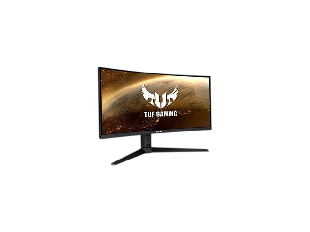 Alt view image 2 of 5 - ASUS TUF Gaming 34" UWQHD 2K 165Hz, Curved Gaming Monitor 1ms Built-in Speakers