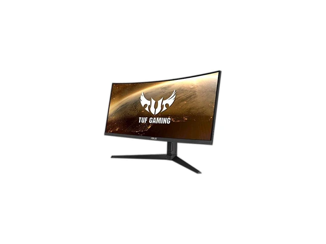 Alt view image 3 of 5 - ASUS TUF Gaming 34" UWQHD 2K 165Hz, Curved Gaming Monitor 1ms Built-in Speakers