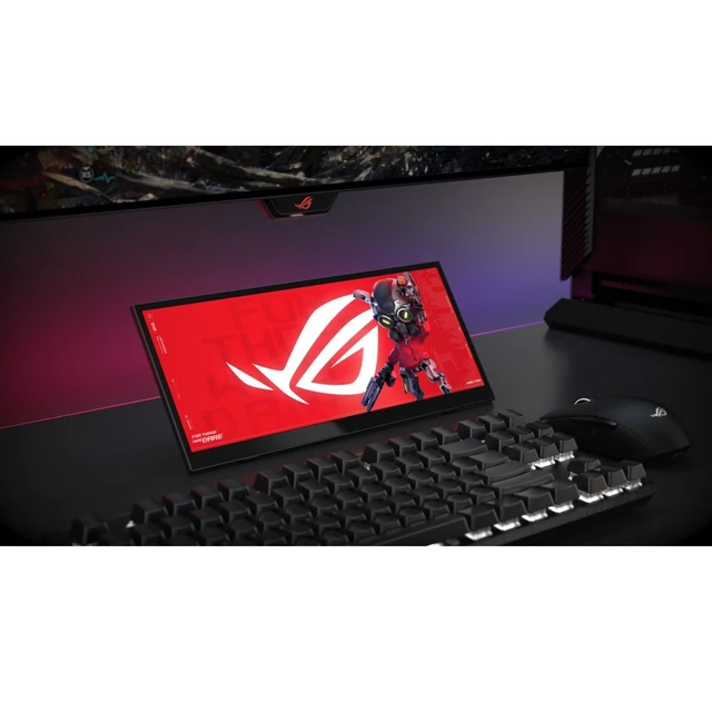 Alt view image 4 of 5 - ASUS ROG Strix 12.3" Touch Portable Monitor Ergonomic Kickstand, Tripod Socket