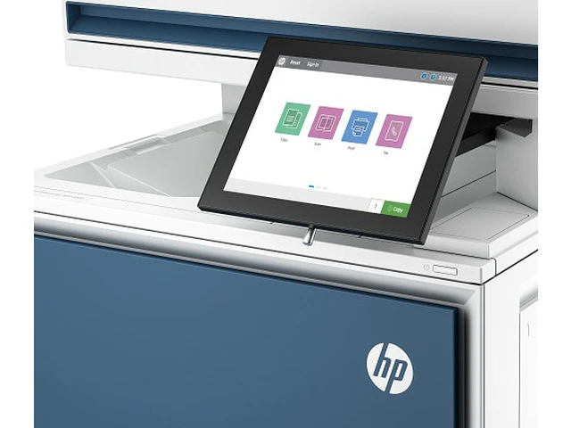 Alt view image 2 of 7 - HP Color LaserJet Enterprise MFP 5800f Laser Printer, Color Mobile Print, Copy,