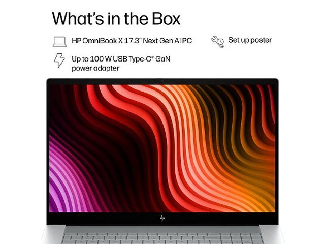 Alt view image 7 of 7 - HP OmniBook X Laptop Computer 17.3" FHD Touch Screen Intel Core Ultra 7 32 GB