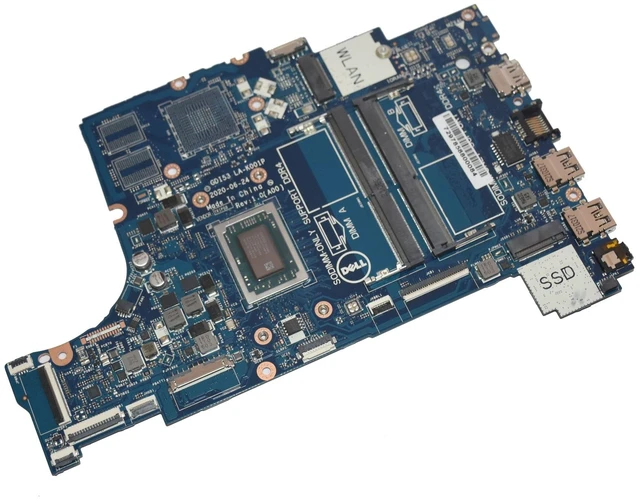 Alt view image 4 of 6 - Dell Inspiron 3505 Laptop Motherboard AMD Ryzen 5 3450U DDR4 LA-K001P 5HPX6