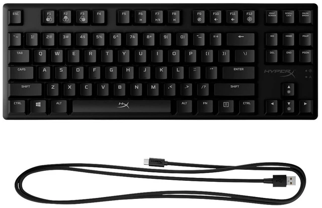 Alt view image 2 of 7 - HyperX Alloy Origins Core - Mechanical Gaming Keyboard - HX Red - US Layout