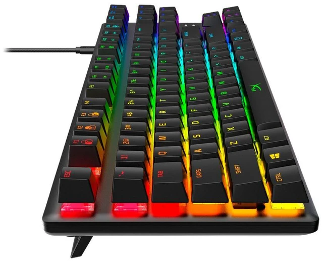 Alt view image 6 of 7 - HyperX Alloy Origins Core - Mechanical Gaming Keyboard - HX Red - US Layout