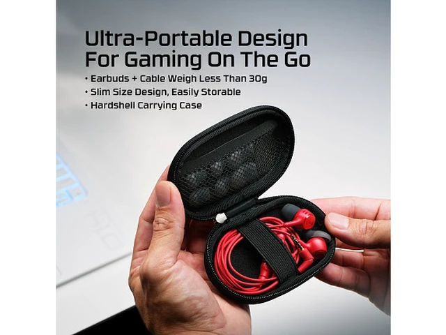 Alt view image 4 of 7 - HyperX Cloud Earbuds III Black