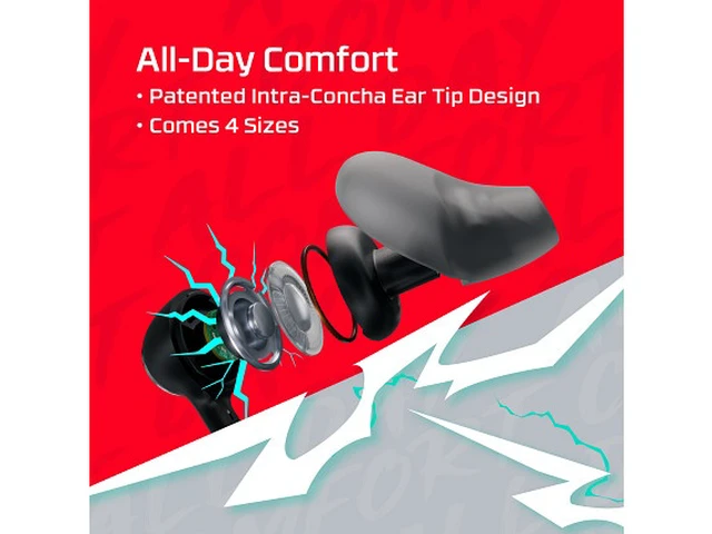 Alt view image 5 of 7 - HyperX Cloud Earbuds III Black