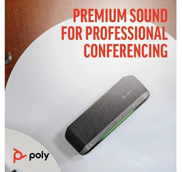 Alt view image 7 of 7 - Poly Sync 40 Microsoft Teams Certified Speakerphone