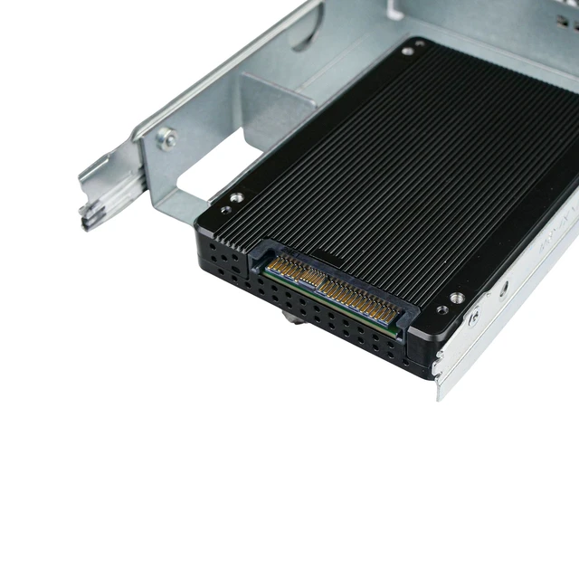 Alt view image 3 of 7 - Dell 3.84TB PCIe Gen 3.1 x4 4GB/s 3D TLC U.2 NVMe 3.5" SSD 0FVM8N Hybrid G16