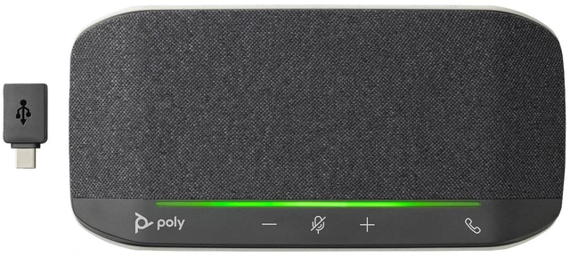 Alt view image 4 of 7 - Poly Sync 10 Speakerphone +USB-A to USB-C Cable