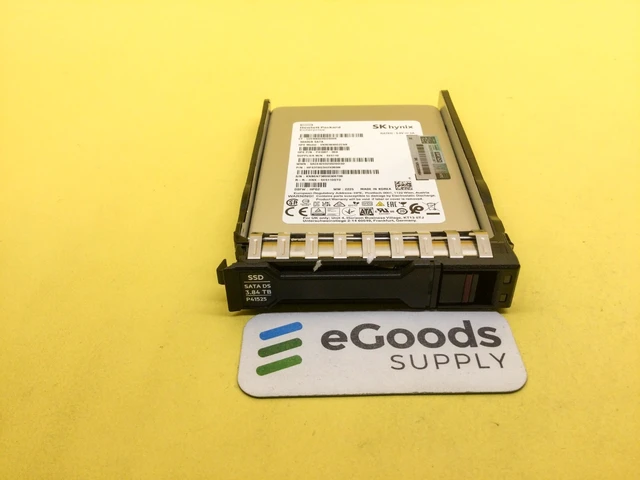 Alt view image 3 of 3 - P40500-B21 HPE 3.84TB SATA 6G READ INTENSIVE SFF BC MV SSD P41525-001