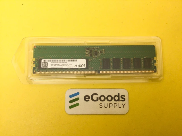 Alt view image 3 of 3 - MTC10C1084S1EC56BD1 MICRON 16GB 1Rx8 PC5-5600B DDR5-44800 MEMORY UDIMM