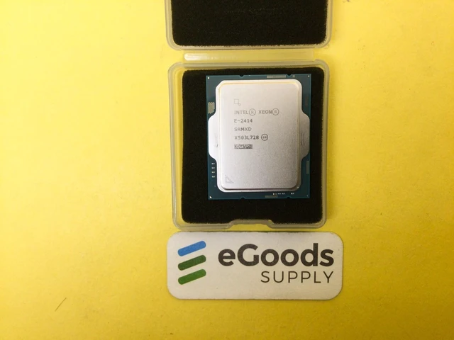 Main image of INTEL XEON E-2414 2.60GHZ 4-CORE 12MB 55W CPU PROCESSOR SRMXD