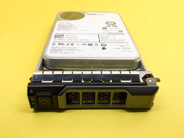Alt view image 3 of 3 - (NOT FOR HOME PC!) HV5CH DELL 10TB 7.2K SAS 12Gb/s 3.5in 512e HDD 0HV5CH ST10000NM0598
