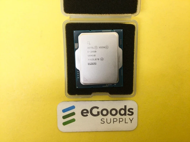 Main image of Intel Xeon E-2468 Official Version 2.6GHz 4 Core 8 Thread 24 MB L3 cache SRMX8