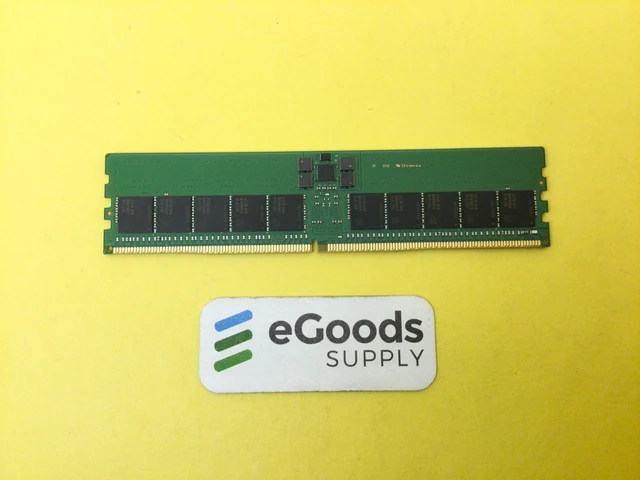 Alt view image 2 of 3 - Samsung M321R4GA3EB2-CCP 32GB DDR5 PC5-6400B 2RX8 EC8 RDIMM MEMORY