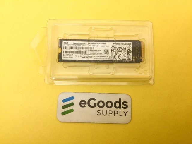 Alt view image 3 of 4 - SDAQNTX-2T00 WD CL SN720 2TB SED NVMe M.2 SSD SDAQNTX-2T00-1022