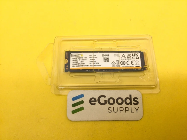 Alt view image 2 of 4 - OM8SGP42048K2-A00 Kingston 2TB M.2 2280 PCIe 4.0 x4 NVMe TLC SSD