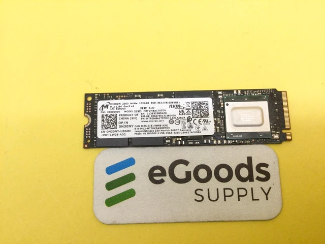 Main image of Micron 2300 1TB PCIe Gen3 x4 M.2 2280 NVMe SSD MTFDHBA1T0TDV N30NY 0N30NY