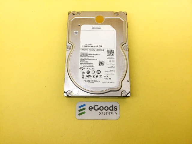Main image of (NOT FOR HOME PC!) NetApp Seagate Exos 7E8 6TB 7.2K SAS 12Gb/s 3.5 512E HDD ST6000NM0095 111-03999