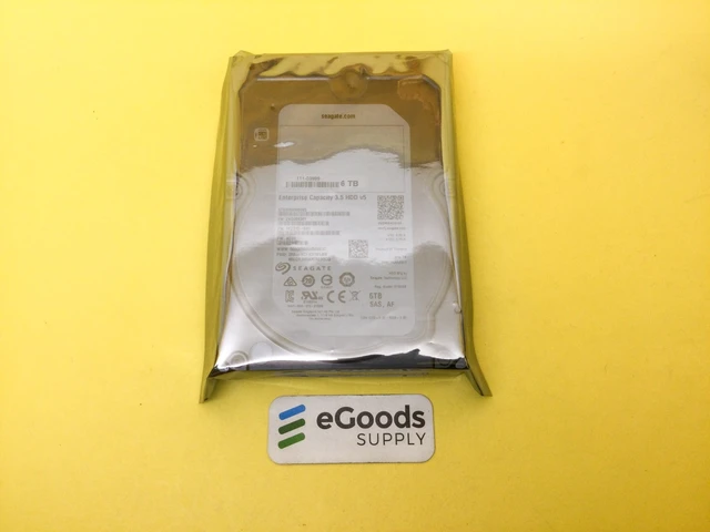 Alt view image 2 of 2 - (NOT FOR HOME PC!) NetApp Seagate Exos 7E8 6TB 7.2K SAS 12Gb/s 3.5 512E HDD ST6000NM0095 111-03999