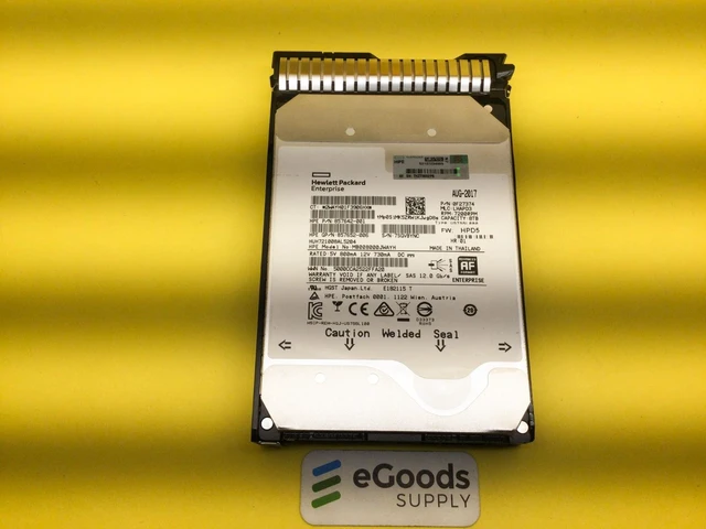 Main image of (NOT FOR HOME PC!) 861590-B21 HPE 8TB SAS 12G MIDLINE 7.2K 3.5 SC 512E FW 861607-001