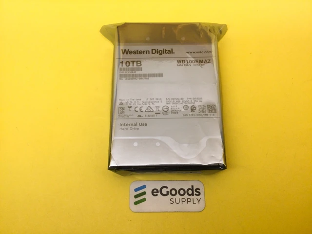 Alt view image 2 of 2 - WD100EMAZ Western Digital 10TB 3.5in 5400rpm 6G SATA HDD