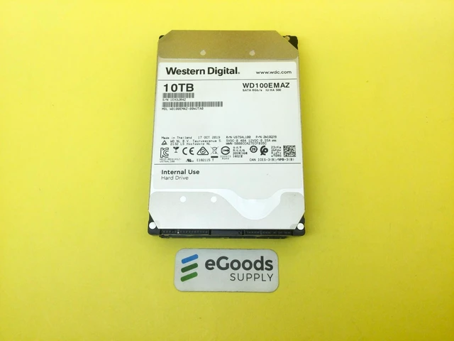 Main image of WD100EMAZ Western Digital 10TB 3.5in 5400rpm 6G SATA HDD