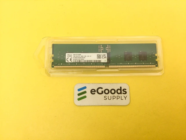 Alt view image 3 of 3 - HMCG78AGBRA190N HYNIX 16GB (1x16GB) 1Rx8 PC5-5600B RDIMM MEMORY
