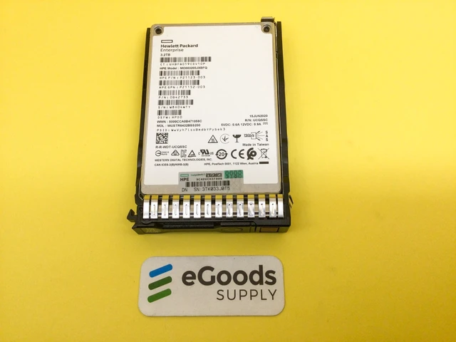 Alt view image 2 of 3 - (NOT FOR HOME PC!) P21135-B21 HPE 3.2TB SAS 12G MIXED USE SFF SC SSD P22583-001
