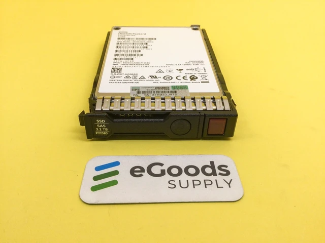 Alt view image 3 of 3 - (NOT FOR HOME PC!) P21135-B21 HPE 3.2TB SAS 12G MIXED USE SFF SC SSD P22583-001