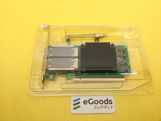 Alt view image 3 of 3 - Mellanox ConnectX-5 100GbE Dual Port QSFP28 Network Adapter MCX516A-CDAT
