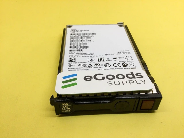 Alt view image 2 of 3 - (NOT FOR HOME PC!) P21135-B21 HPE 3.2TB SAS 12G MIXED USE SFF SC SSD P22583-001