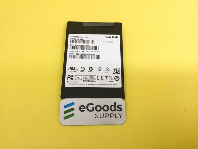 Main image of SanDisk X300S 1TB SATA 6Gb/s 2.5in SSD SD7SB2Q-010T
