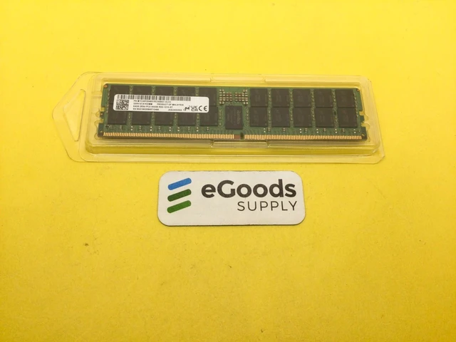 Alt view image 3 of 3 - MICRON 64GB (1X64GB) 2RX4 PC5-5600B DDR5 RDIMM SERVER MEMORY MTC40F2046S1RC56BG1