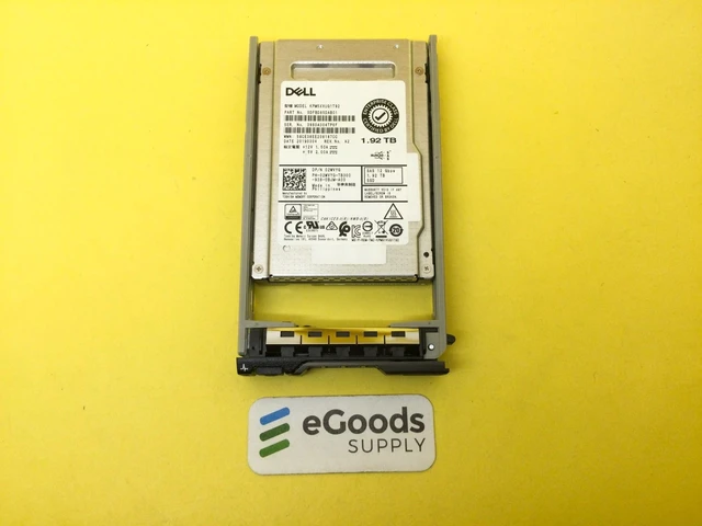 Main image of (NOT FOR HOME PC!) 2WVYG Dell 1.92TB SAS 12Gbps Mixed Use 2.5in SSD KPM5XVUG1T92 ***Health 70%