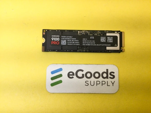 Alt view image 2 of 4 - SAMSUNG 9100 PRO 8TB M.2 2280 PCIe 5.0x4 NVMe Internal SSD MZ-VAP8T0