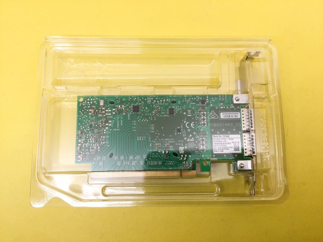 Alt view image 3 of 3 - MCX556A-EDAT MELLANOX CONNECTX-5 EX VPI 100GB QSFP28 NETWORK ADAPTER