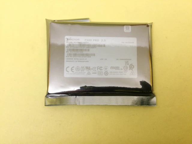 Alt view image 2 of 2 - Micron 7300 PRO 1.92TB NVMe PCIe 3.0 2.5'' U.2 Internal SSD MTFDHBE1T9TDF