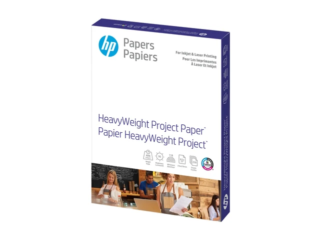 Alt view image 2 of 5 - HP 40-lb Heavyweight Project Paper | 250 Sheets | Letter | 8.5 x 11 in