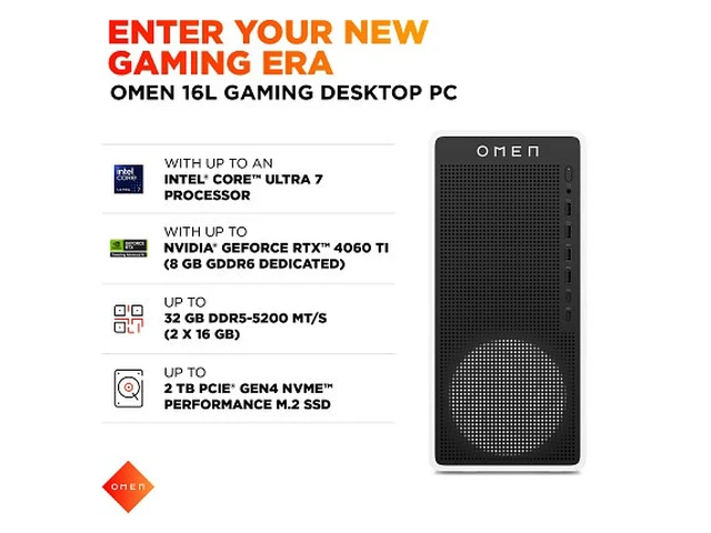 Alt view image 6 of 7 - OMEN Desktop Intel Core Ultra 7 Series 2, 32 GB;1 TB SSD Windows 11 Home